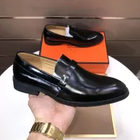 Cheap Hermes Leather Shoes For Men #1399387 Replica Wholesale [$100.00 USD] [ITEM#1399387] on Replica Hermes Leather Shoes