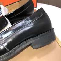 Cheap Hermes Leather Shoes For Men #1399387 Replica Wholesale [$100.00 USD] [ITEM#1399387] on Replica Hermes Leather Shoes