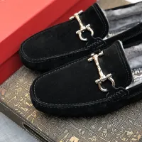 Cheap Salvatore Ferragamo Leather Shoes For Men #1399437 Replica Wholesale [$98.00 USD] [ITEM#1399437] on Replica Salvatore Ferragamo Leather Shoes