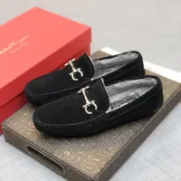 Cheap Salvatore Ferragamo Leather Shoes For Men #1399437 Replica Wholesale [$98.00 USD] [ITEM#1399437] on Replica Salvatore Ferragamo Leather Shoes
