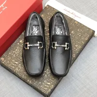 Cheap Salvatore Ferragamo Leather Shoes For Men #1399438 Replica Wholesale [$98.00 USD] [ITEM#1399438] on Replica Salvatore Ferragamo Leather Shoes