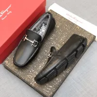Cheap Salvatore Ferragamo Leather Shoes For Men #1399439 Replica Wholesale [$98.00 USD] [ITEM#1399439] on Replica Salvatore Ferragamo Leather Shoes