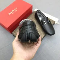 Cheap Salvatore Ferragamo Leather Shoes For Men #1399440 Replica Wholesale [$98.00 USD] [ITEM#1399440] on Replica Salvatore Ferragamo Leather Shoes