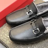Cheap Salvatore Ferragamo Leather Shoes For Men #1399440 Replica Wholesale [$98.00 USD] [ITEM#1399440] on Replica Salvatore Ferragamo Leather Shoes