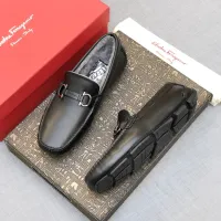 Cheap Salvatore Ferragamo Leather Shoes For Men #1399441 Replica Wholesale [$98.00 USD] [ITEM#1399441] on Replica Salvatore Ferragamo Leather Shoes