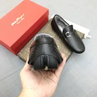 Cheap Salvatore Ferragamo Leather Shoes For Men #1399441 Replica Wholesale [$98.00 USD] [ITEM#1399441] on Replica Salvatore Ferragamo Leather Shoes