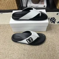 Cheap Dolce &amp; Gabbana D&amp;G Slippers For Men #1399453 Replica Wholesale [$60.00 USD] [ITEM#1399453] on Replica Dolce &amp; Gabbana D&amp;G Slippers