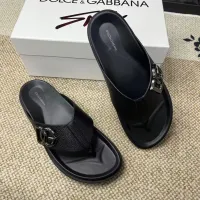 Cheap Dolce &amp; Gabbana D&amp;G Slippers For Men #1399460 Replica Wholesale [$60.00 USD] [ITEM#1399460] on Replica Dolce &amp; Gabbana D&amp;G Slippers