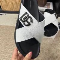 Cheap Dolce &amp; Gabbana D&amp;G Slippers For Men #1399465 Replica Wholesale [$60.00 USD] [ITEM#1399465] on Replica Dolce &amp; Gabbana D&amp;G Slippers