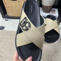 Cheap Dolce &amp; Gabbana D&amp;G Slippers For Men #1399466 Replica Wholesale [$60.00 USD] [ITEM#1399466] on Replica Dolce &amp; Gabbana D&amp;G Slippers