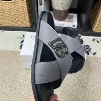 Cheap Dolce &amp; Gabbana D&amp;G Slippers For Men #1399467 Replica Wholesale [$60.00 USD] [ITEM#1399467] on Replica Dolce &amp; Gabbana D&amp;G Slippers