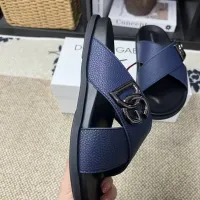 Cheap Dolce &amp; Gabbana D&amp;G Slippers For Men #1399468 Replica Wholesale [$60.00 USD] [ITEM#1399468] on Replica Dolce &amp; Gabbana D&amp;G Slippers