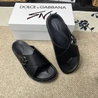 Cheap Dolce &amp; Gabbana D&amp;G Slippers For Men #1399475 Replica Wholesale [$60.00 USD] [ITEM#1399475] on Replica Dolce &amp; Gabbana D&amp;G Slippers