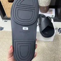 Cheap Dolce &amp; Gabbana D&amp;G Slippers For Men #1399475 Replica Wholesale [$60.00 USD] [ITEM#1399475] on Replica Dolce &amp; Gabbana D&amp;G Slippers