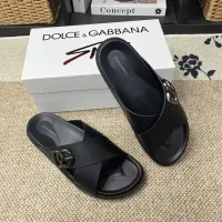 Cheap Dolce &amp; Gabbana D&amp;G Slippers For Men #1399476 Replica Wholesale [$60.00 USD] [ITEM#1399476] on Replica Dolce &amp; Gabbana D&amp;G Slippers