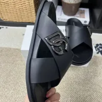 Cheap Dolce &amp; Gabbana D&amp;G Slippers For Men #1399476 Replica Wholesale [$60.00 USD] [ITEM#1399476] on Replica Dolce &amp; Gabbana D&amp;G Slippers