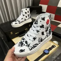 Cheap Dsquared High Tops Shoes For Men #1399518 Replica Wholesale [$85.00 USD] [ITEM#1399518] on Replica Dsquared High Tops Shoes