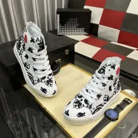 Cheap Dsquared High Tops Shoes For Men #1399518 Replica Wholesale [$85.00 USD] [ITEM#1399518] on Replica Dsquared High Tops Shoes