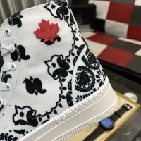 Cheap Dsquared High Tops Shoes For Men #1399518 Replica Wholesale [$85.00 USD] [ITEM#1399518] on Replica Dsquared High Tops Shoes