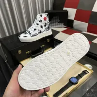 Cheap Dsquared High Tops Shoes For Men #1399518 Replica Wholesale [$85.00 USD] [ITEM#1399518] on Replica Dsquared High Tops Shoes