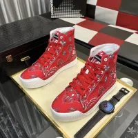 Cheap Dsquared High Tops Shoes For Men #1399522 Replica Wholesale [$85.00 USD] [ITEM#1399522] on Replica Dsquared High Tops Shoes