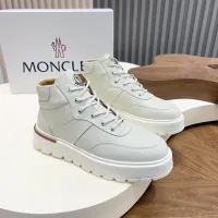 Cheap Moncler High Tops Shoes For Men #1399542 Replica Wholesale [$150.00 USD] [ITEM#1399542] on Replica Moncler High Tops Shoes