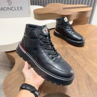 Cheap Moncler High Tops Shoes For Men #1399546 Replica Wholesale [$150.00 USD] [ITEM#1399546] on Replica Moncler High Tops Shoes