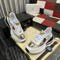 Cheap Versace Casual Shoes For Men #1399554 Replica Wholesale [$85.00 USD] [ITEM#1399554] on Replica Versace Casual Shoes