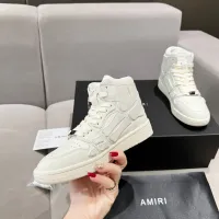 Cheap Amiri High Tops Shoes For Men #1399588 Replica Wholesale [$108.00 USD] [ITEM#1399588] on Replica Amiri High Tops Shoes