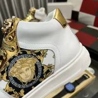 Cheap Versace High Tops Shoes For Men #1399592 Replica Wholesale [$82.00 USD] [ITEM#1399592] on Replica Versace High Tops Shoes