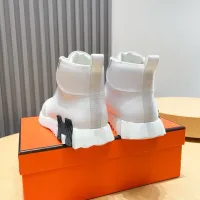 Cheap Hermes High Tops Shoes For Men #1399609 Replica Wholesale [$80.00 USD] [ITEM#1399609] on Replica Hermes High Tops Shoes