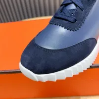 Cheap Hermes High Tops Shoes For Men #1399610 Replica Wholesale [$80.00 USD] [ITEM#1399610] on Replica Hermes High Tops Shoes