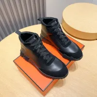 Cheap Hermes High Tops Shoes For Men #1399612 Replica Wholesale [$80.00 USD] [ITEM#1399612] on Replica Hermes High Tops Shoes