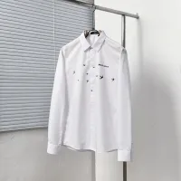 Cheap Alexander McQueen Shirts Long Sleeved For Men #1399631 Replica Wholesale [$64.00 USD] [ITEM#1399631] on Replica Alexander McQueen Shirts