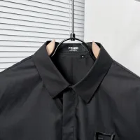 Cheap Fendi Shirts Long Sleeved For Men #1399681 Replica Wholesale [$64.00 USD] [ITEM#1399681] on Replica Fendi Shirts