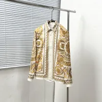 Cheap Versace Shirts Long Sleeved For Men #1399716 Replica Wholesale [$64.00 USD] [ITEM#1399716] on Replica Versace Shirts