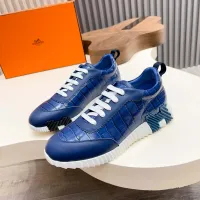 Cheap Hermes Casual Shoes For Men #1399735 Replica Wholesale [$128.00 USD] [ITEM#1399735] on Replica Hermes Casual Shoes