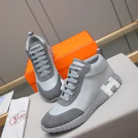 Cheap Hermes High Tops Shoes For Men #1399740 Replica Wholesale [$88.00 USD] [ITEM#1399740] on Replica Hermes High Tops Shoes