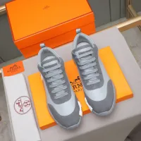 Cheap Hermes High Tops Shoes For Men #1399740 Replica Wholesale [$88.00 USD] [ITEM#1399740] on Replica Hermes High Tops Shoes