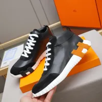 Cheap Hermes High Tops Shoes For Men #1399742 Replica Wholesale [$88.00 USD] [ITEM#1399742] on Replica Hermes High Tops Shoes