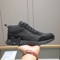 Cheap Hermes High Tops Shoes For Men #1399744 Replica Wholesale [$88.00 USD] [ITEM#1399744] on Replica Hermes High Tops Shoes