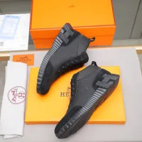Cheap Hermes High Tops Shoes For Men #1399744 Replica Wholesale [$88.00 USD] [ITEM#1399744] on Replica Hermes High Tops Shoes