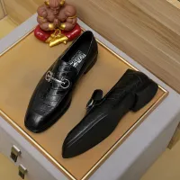 Cheap Salvatore Ferragamo Leather Shoes For Men #1399779 Replica Wholesale [$88.00 USD] [ITEM#1399779] on Replica Salvatore Ferragamo Leather Shoes