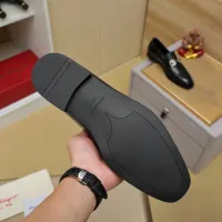 Cheap Salvatore Ferragamo Leather Shoes For Men #1399779 Replica Wholesale [$88.00 USD] [ITEM#1399779] on Replica Salvatore Ferragamo Leather Shoes