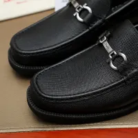Cheap Salvatore Ferragamo Leather Shoes For Men #1399781 Replica Wholesale [$98.00 USD] [ITEM#1399781] on Replica Salvatore Ferragamo Leather Shoes