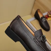 Cheap Salvatore Ferragamo Leather Shoes For Men #1399785 Replica Wholesale [$98.00 USD] [ITEM#1399785] on Replica Salvatore Ferragamo Leather Shoes