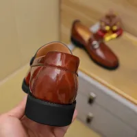 Cheap Salvatore Ferragamo Leather Shoes For Men #1399786 Replica Wholesale [$98.00 USD] [ITEM#1399786] on Replica Salvatore Ferragamo Leather Shoes