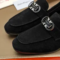Cheap Salvatore Ferragamo Leather Shoes For Men #1399793 Replica Wholesale [$108.00 USD] [ITEM#1399793] on Replica Salvatore Ferragamo Leather Shoes