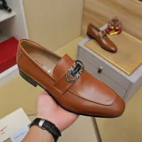Cheap Salvatore Ferragamo Leather Shoes For Men #1399794 Replica Wholesale [$108.00 USD] [ITEM#1399794] on Replica Salvatore Ferragamo Leather Shoes