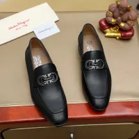 Cheap Salvatore Ferragamo Leather Shoes For Men #1399795 Replica Wholesale [$108.00 USD] [ITEM#1399795] on Replica Salvatore Ferragamo Leather Shoes